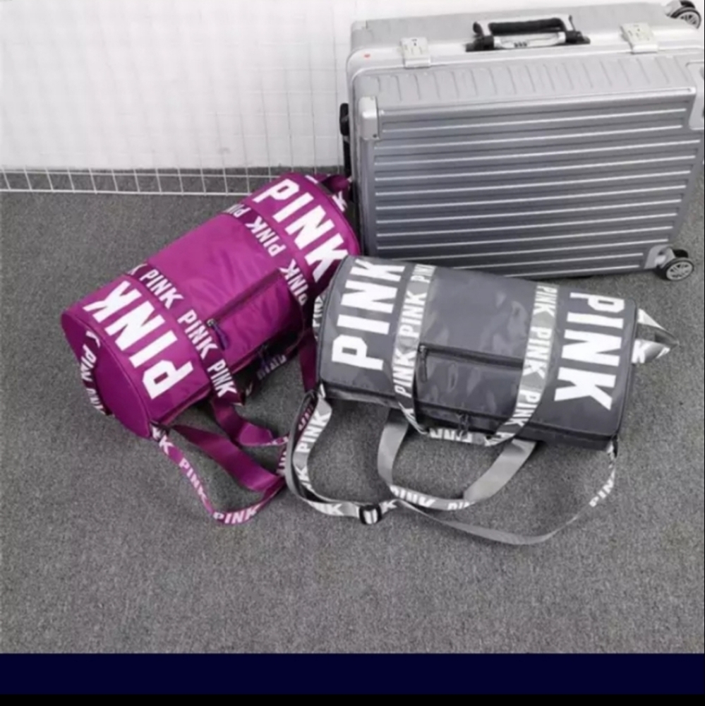 duffle bag  grey